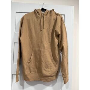 Cozy Distressed Hoodie Relaxed Fit Casual Streetwear Pullover Men’s M